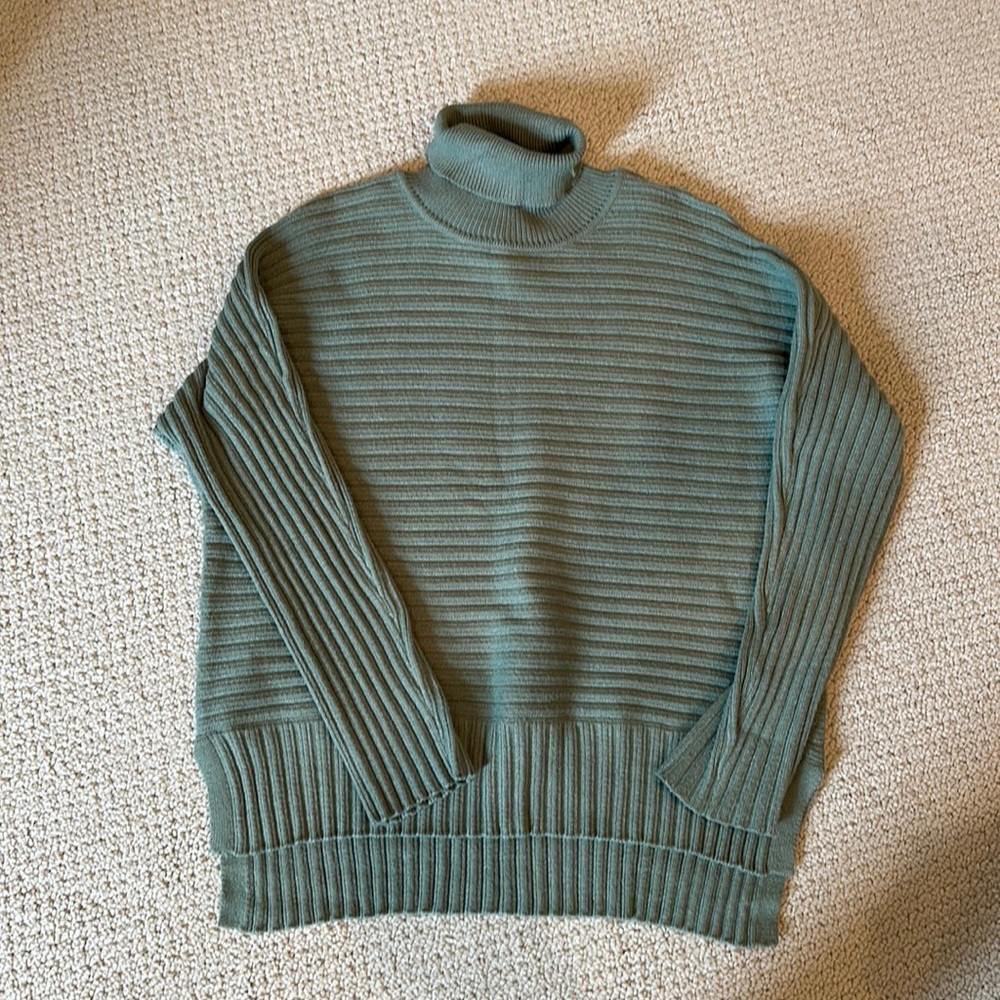 Sweater - Like New - Olive Green Color